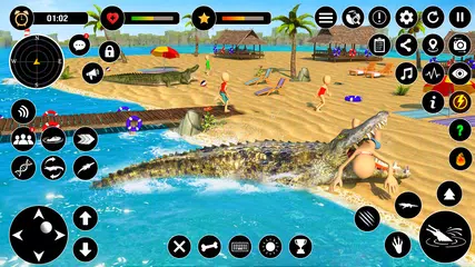 Descargar XAPK de Crocodile Games - Animal Games