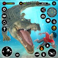 Crocodile Games - Animal Games ảnh chụp màn hình 1