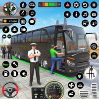 Bussimulator - busspellen 2022-poster