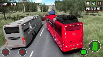 Bus Racing 3D: Bus Games capture d'écran 2
