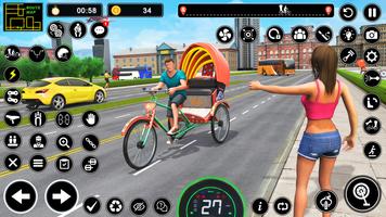 BMX Cycle Games 3D Cycle Race پوسٹر