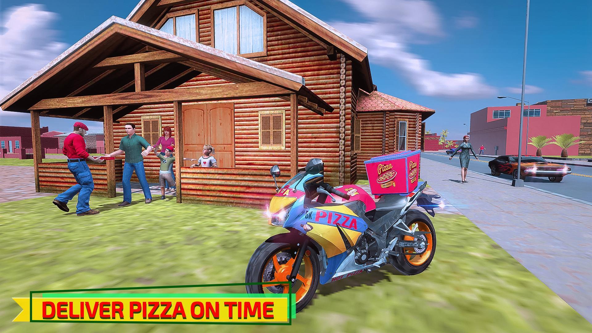 игра доставка пиццы на мотоцикле фото 112
