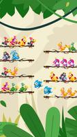 Bird Sort By Color Puzzle Poster