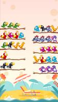 Bird Sort By Color Puzzle captura de pantalla 2