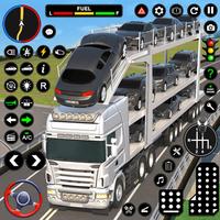 車 輸送 - トラック ゲーム 3D Car Games ポスター