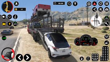 Car Transporter Truck Car Game imagem de tela 2