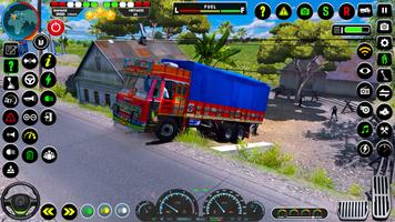 Indian Truck Game 3d Off Road Affiche