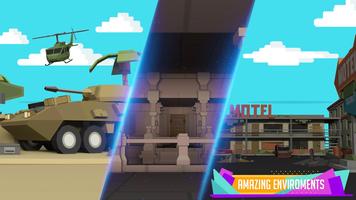 Blocky City Street Fighting Wrestling screenshot 2