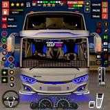 公共教练巴士驾驶游戏 : 真正的教练巴士模拟器游戏