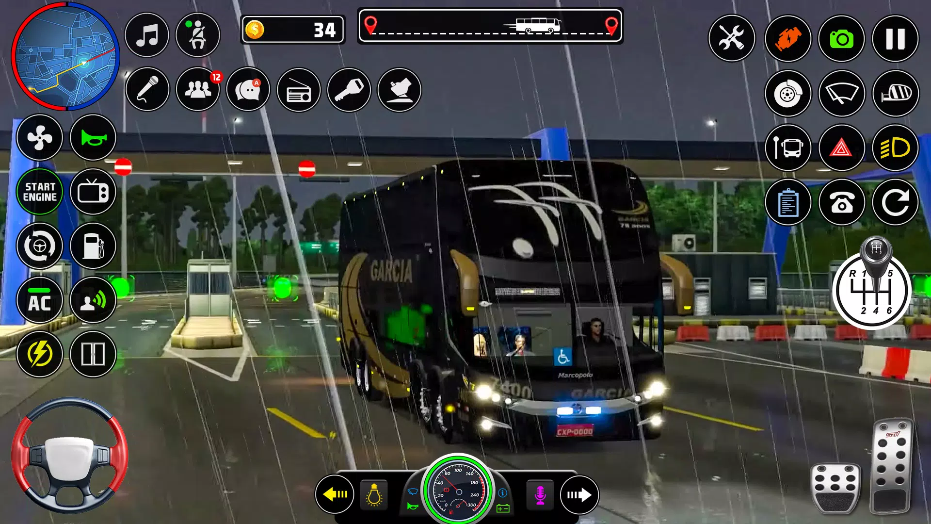 City Coach Bus Simulator Games 2023 - Jogos de condução de ônibus offline