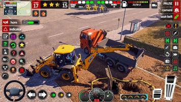 JCB Game 3D Road Construction poster