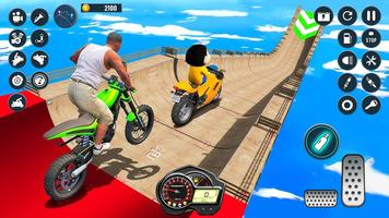 GT Bike Racing Game Moto Stunt постер