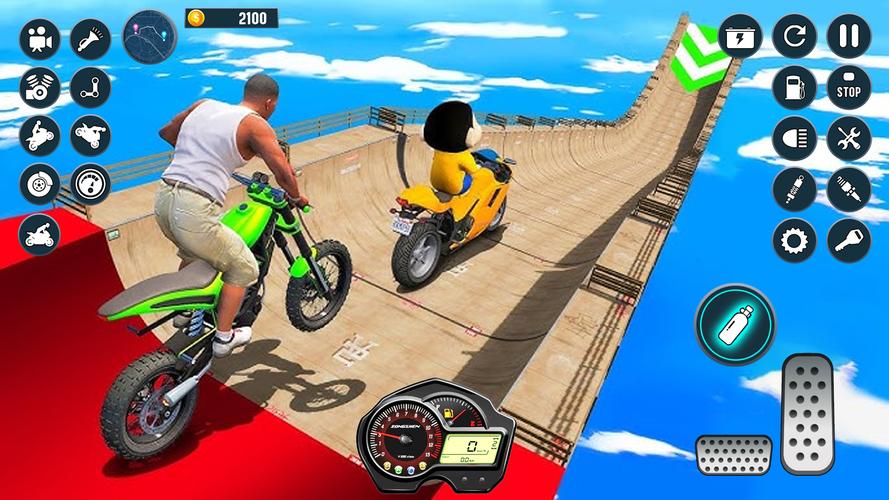 Скачать GT Bike Racing Game Moto Stunt APK Для Android