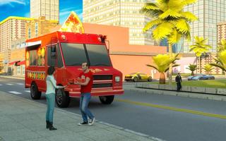 Pizza Entrega camioneta Simulador de manejo captura de pantalla 3