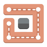 One Line Path: Connect Points icon