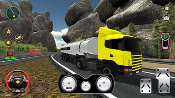 Euro Truck Driving Games Sim capture d'écran 1