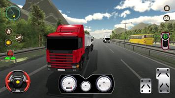 Euro Truck Driving Games Sim capture d'écran 2