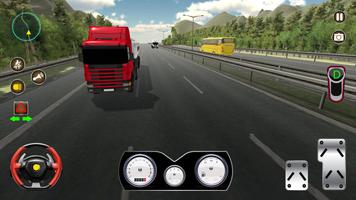 Euro Truck Driving Games Sim capture d'écran 3