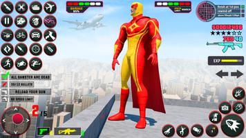 Rope Hero: Speed Hero Games Affiche