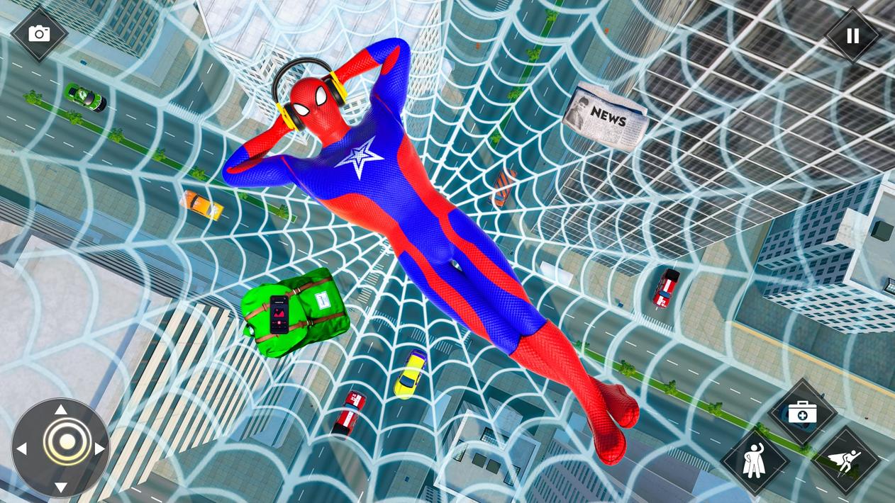 Spider Hero Games - Rope hero screenshot 17