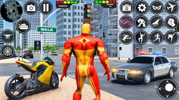 Spider Hero Man Rope Hero Game screenshot 2