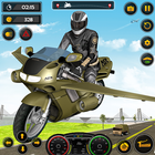 Flying Bike Race - Bike Games icône