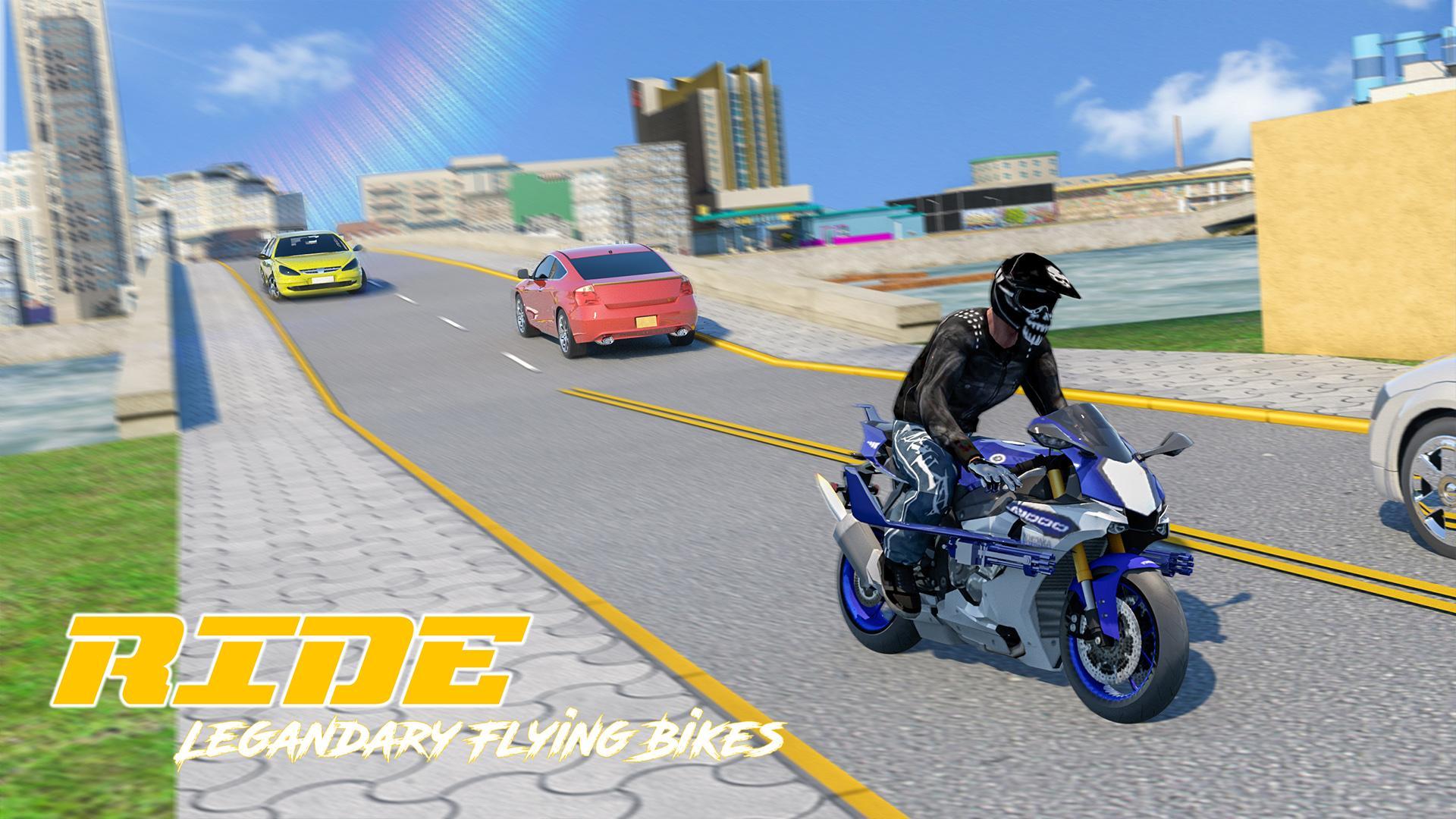 Мотоцикл симулятор Stunt Racing