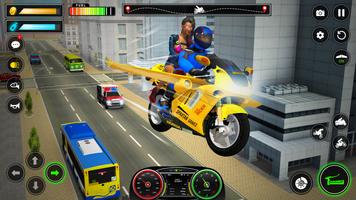 Flying Bike Race - Bike Games capture d'écran 2