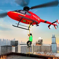 Flying Helicopter Rescue City APK download