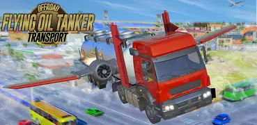 Oil Tanker Flying Truck Games