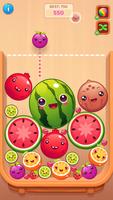 Watermelon Merge: Fruit Games Affiche