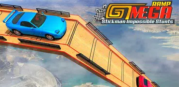 GT Mega Rampa Stickman Impossibile stunts