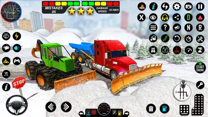 Snow Excavator Simulator Game アプリダウンロード