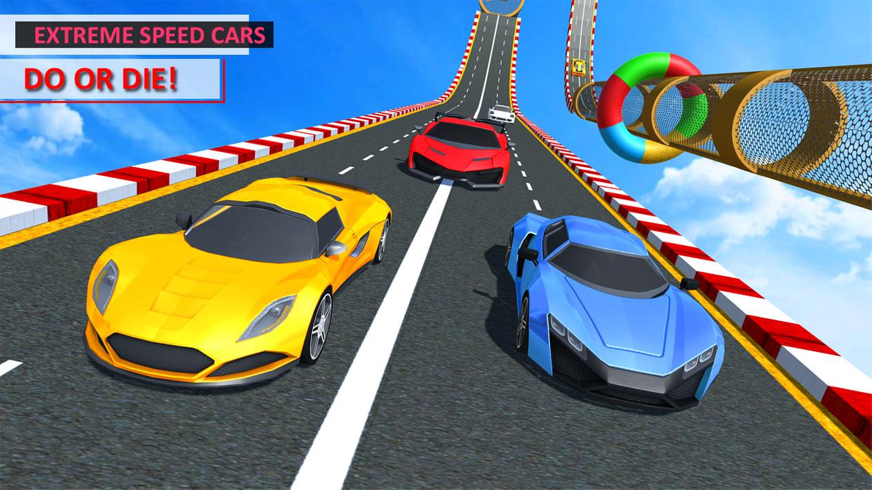 ramp stunt car