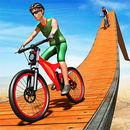 BMX Unmöglich Mega Rampe Fahrrad Stunts APK