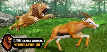 Löwe Spiele Tier Simulator 3d