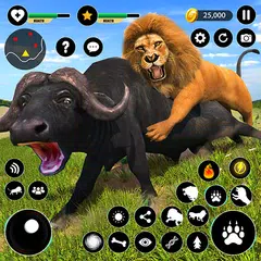 Löwe Spiele Tier Simulator 3d APK Herunterladen