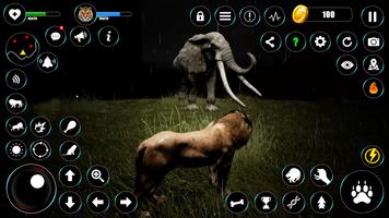 Leeuw spellen dier simulator 3 screenshot 3