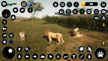 Leeuw spellen dier simulator 3 screenshot 2