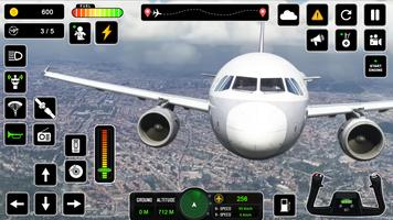 pilot simulator: airplane game ảnh chụp màn hình 1