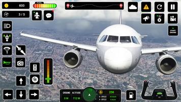 パイロット シミュレーター： 飛行機 ゲーム スクリーンショット 1