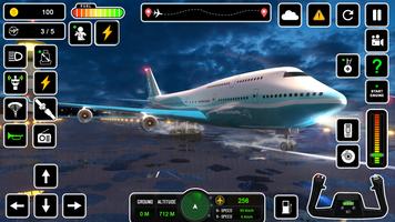 pilote simulateur: avion Jeu capture d'écran 2