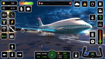pilote simulateur: avion Jeu capture d'écran 2