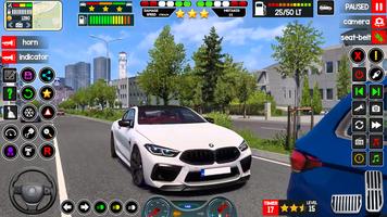 Modern Car Driving : Car Games ảnh chụp màn hình 1