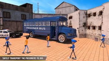 Stick Prison Break Jail Escape পোস্টার