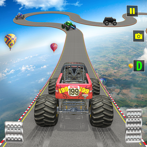 Rampe Monster Truck Rennspiele