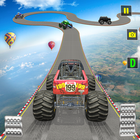 Rampe Monster Truck Rennspiele Zeichen