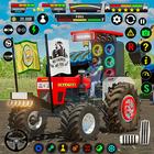 Indian Tractor Game 3d Tractor biểu tượng