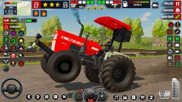 Indian Tractor Game 3d Tractor Ekran Görüntüsü 1