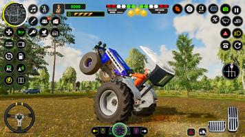 Indian Tractor Game 3d Tractor capture d'écran 2